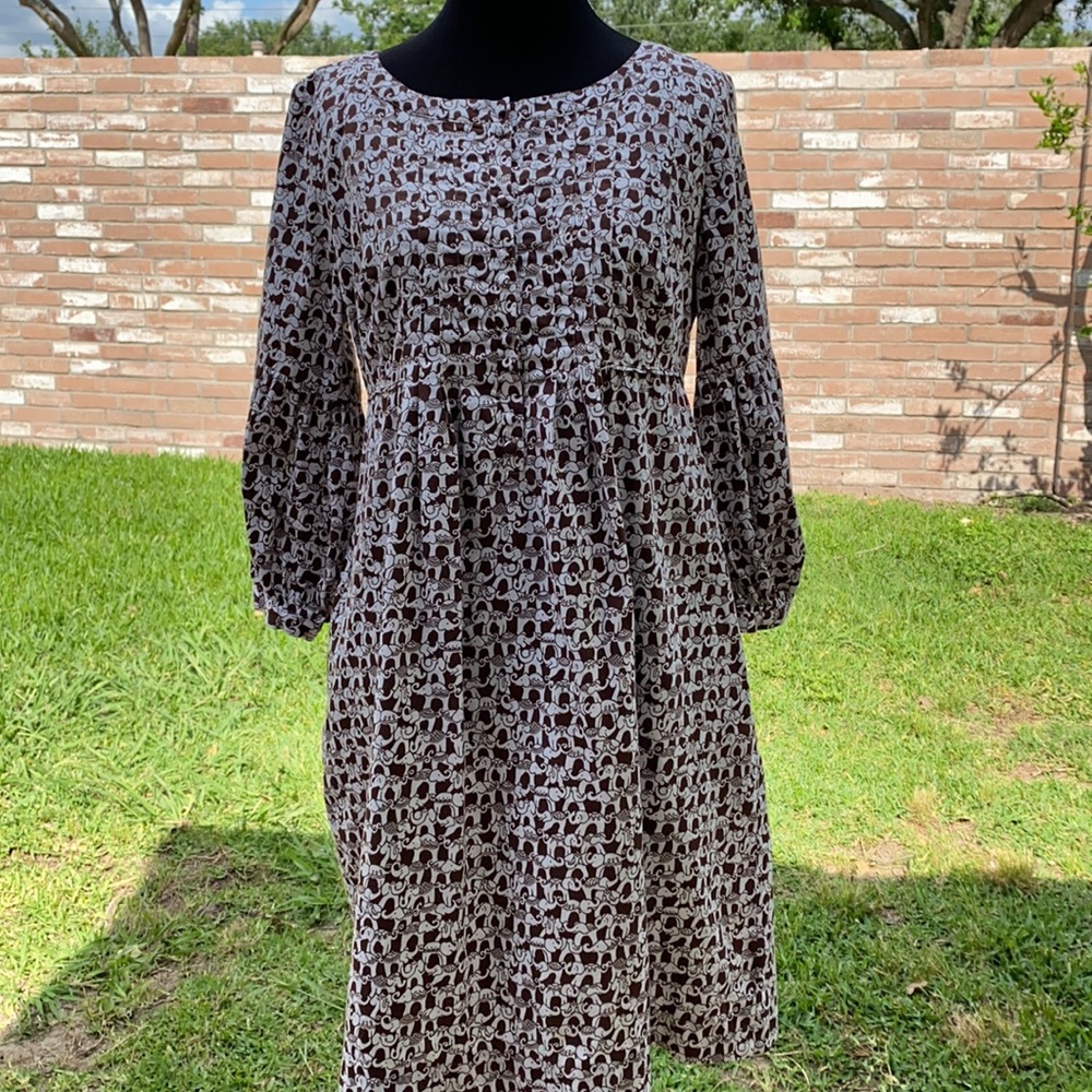 LILLY PULITZER ELEPHANT PATTERN SIZE: 8